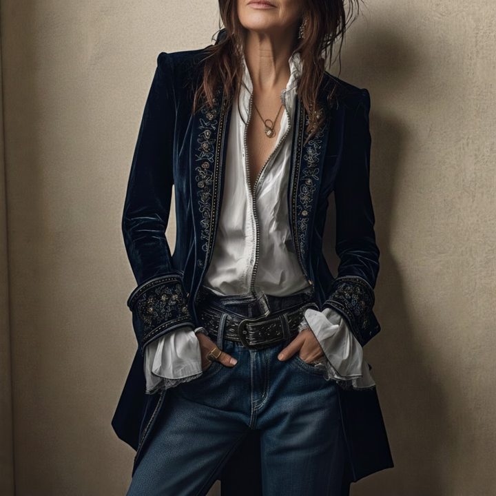 Carita™ - Elegante Vintage-Jacke