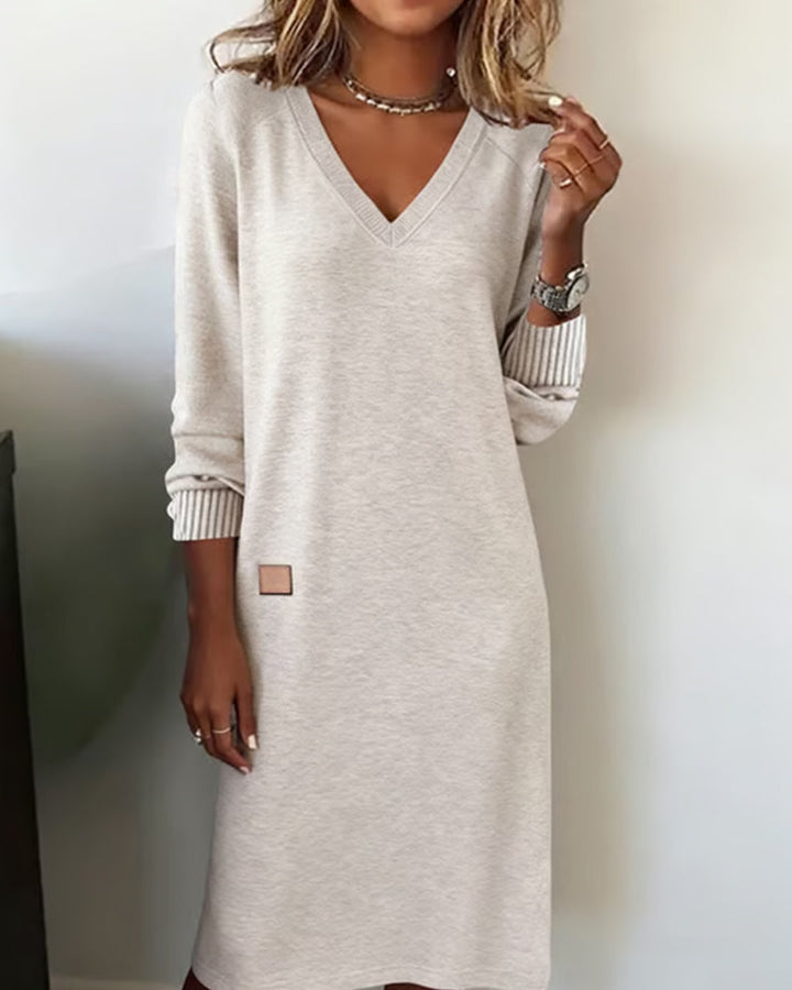 Megan™ - Elegant Knitted Sweater Dress