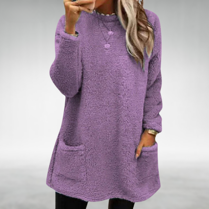Nora™ - Fleece Sweater with Pockets