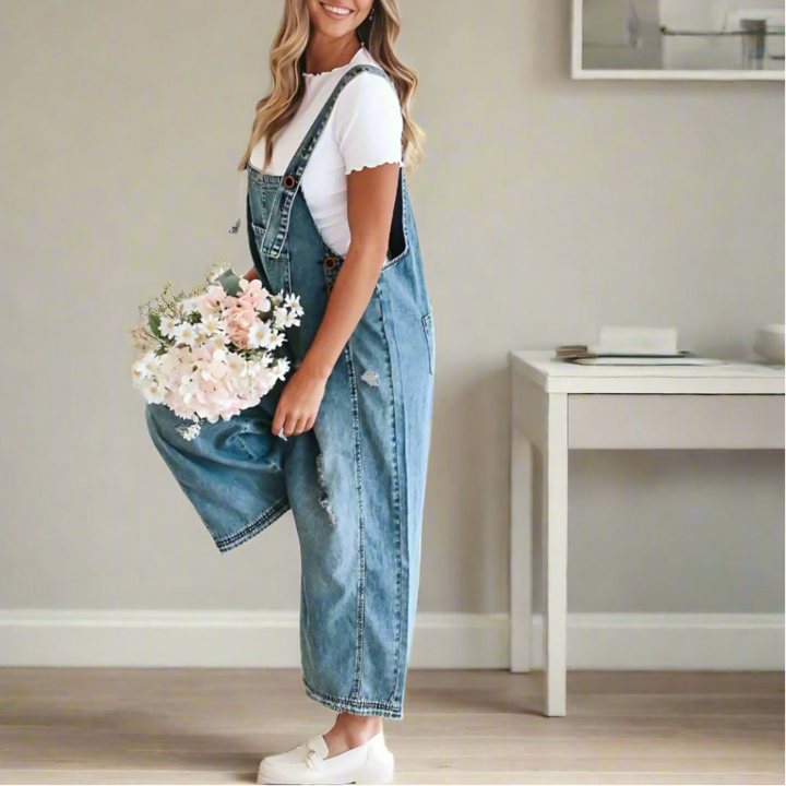 Carolina™ – Vintage Wash Adjustable Jumpsuit