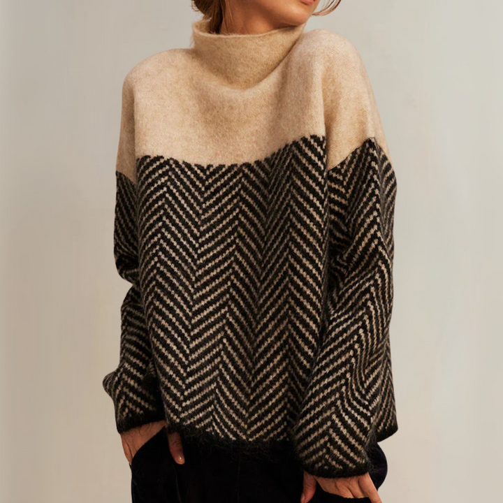 Norah™ - Cotton Turtleneck Sweater