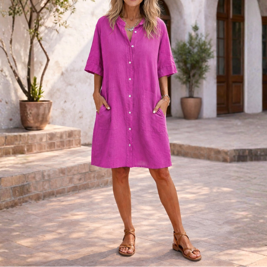 Monna™ - Casual Shirt Dress