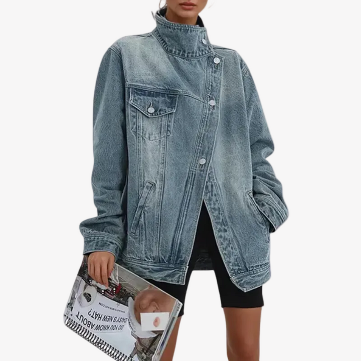 Inthet™ – Street Style Trendy Asymmetrical Button-down Jacket