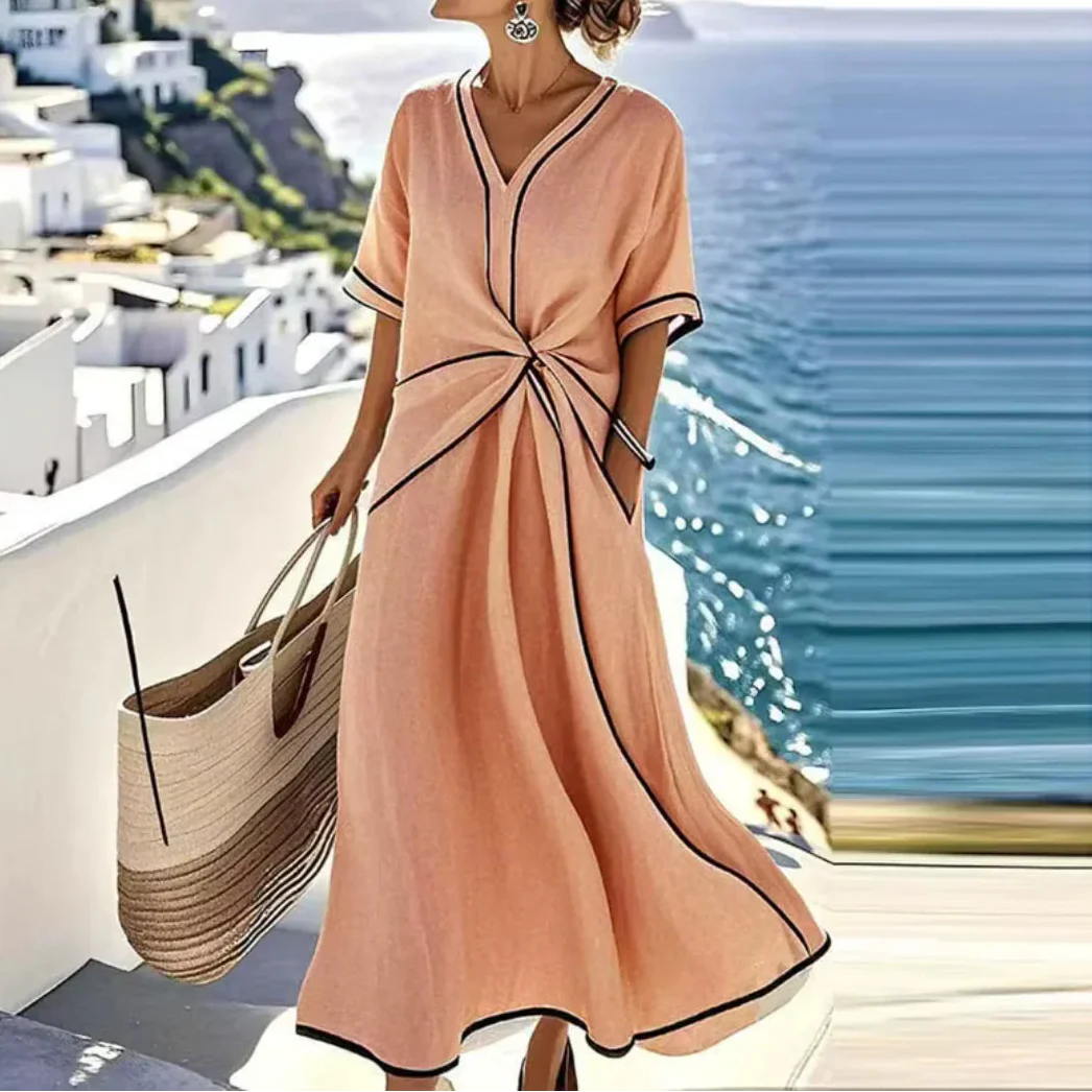 Moria™ - An Elegant Dress with a Flattering Waist and a Festive, Chic Look