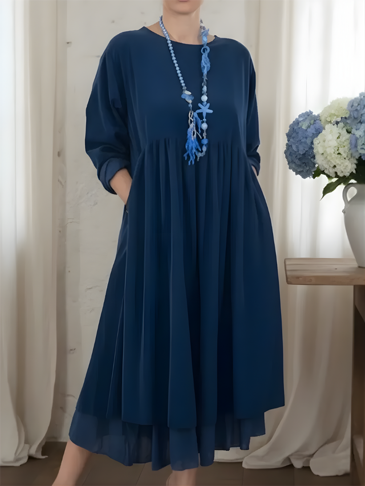 Wayne™ - Double Hem Midi Dress