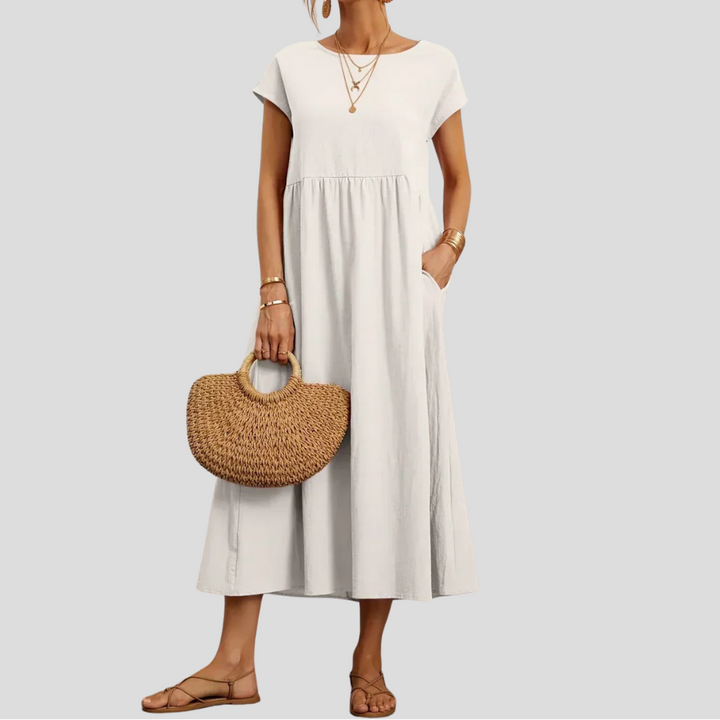Anney™ – Relaxed & Stylish Midi Dress