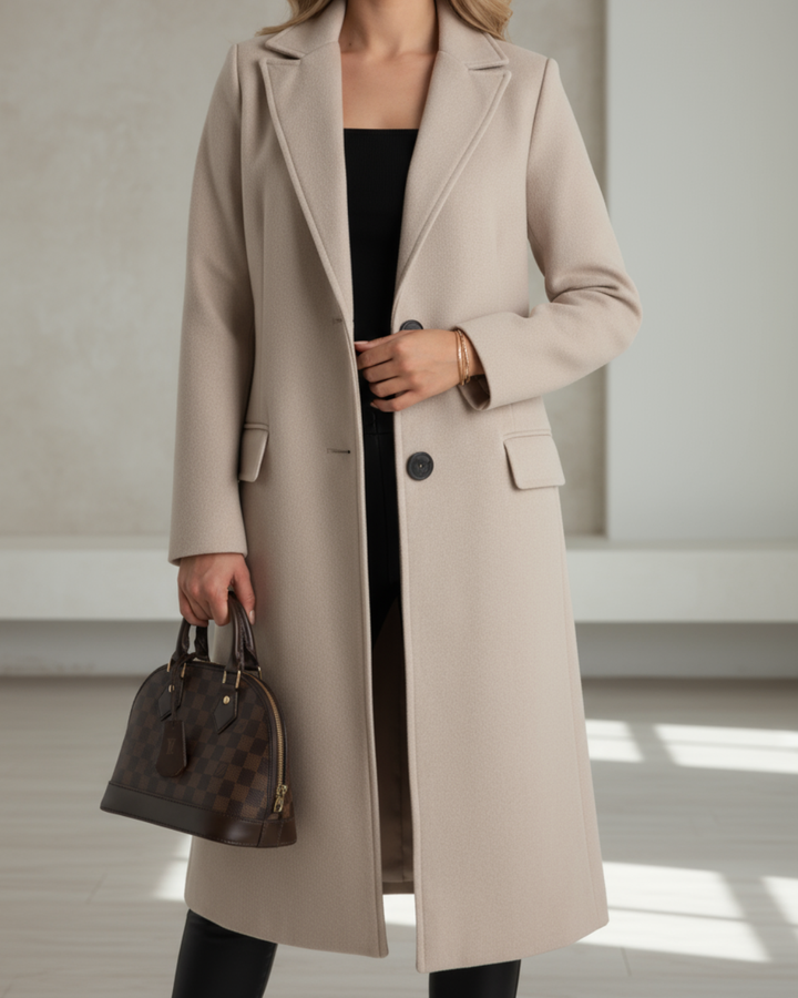 Jessa™ | Elegant Long Wool Coat