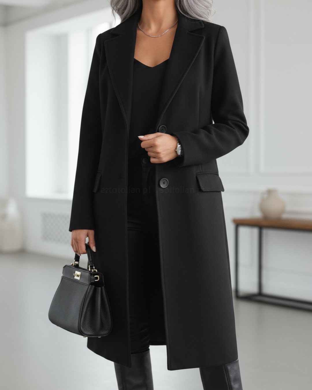 Jessa™ | Elegant Long Wool Coat