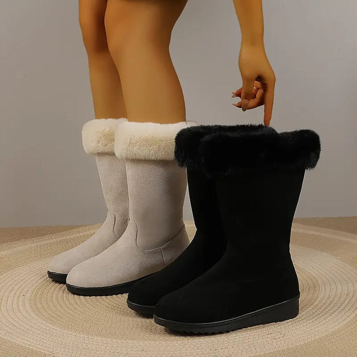 Nathalie™ - Women's Warm Long Boots For Everyday Use