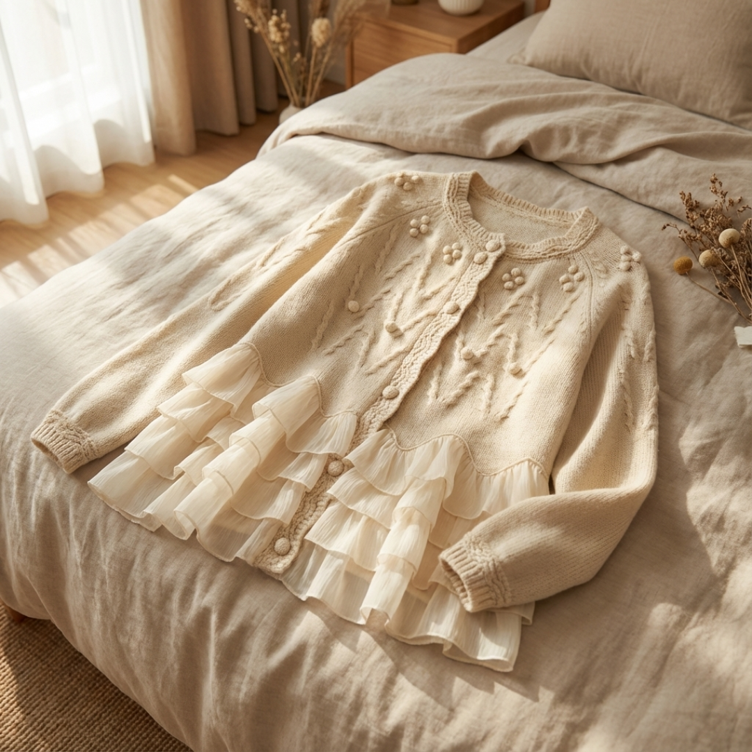 Willie™ - Ruffle Cardigan