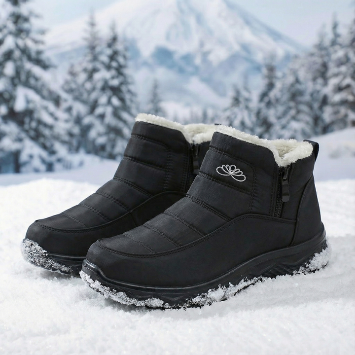 Pery™ - Fleece Comfort Boots Low
