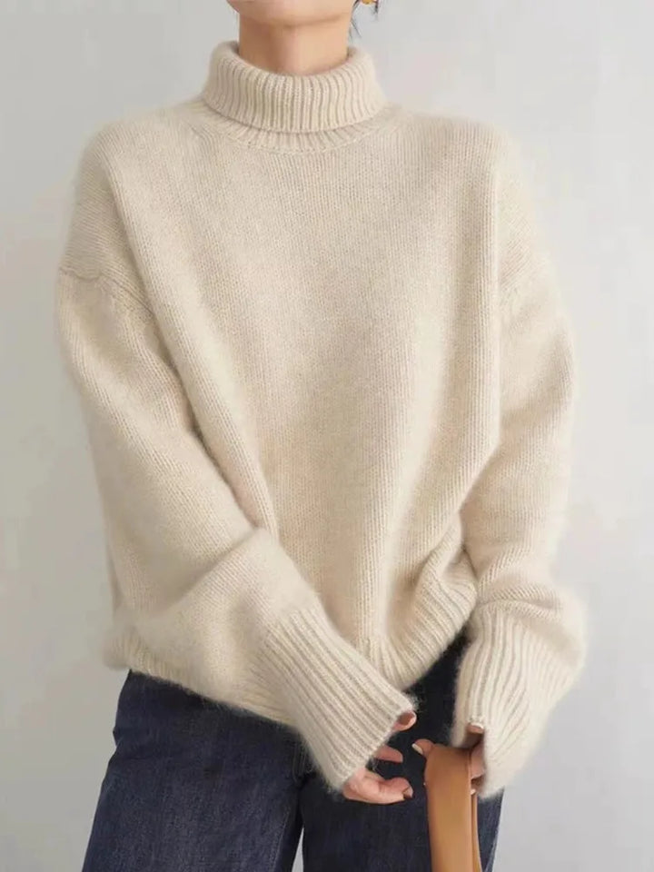 Raynie™ -  High Collar Cashmere Sweater