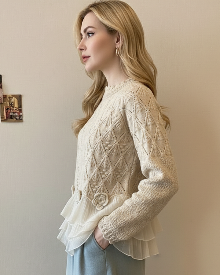 Mariel™ - Boho Short Ruffle Cardigan