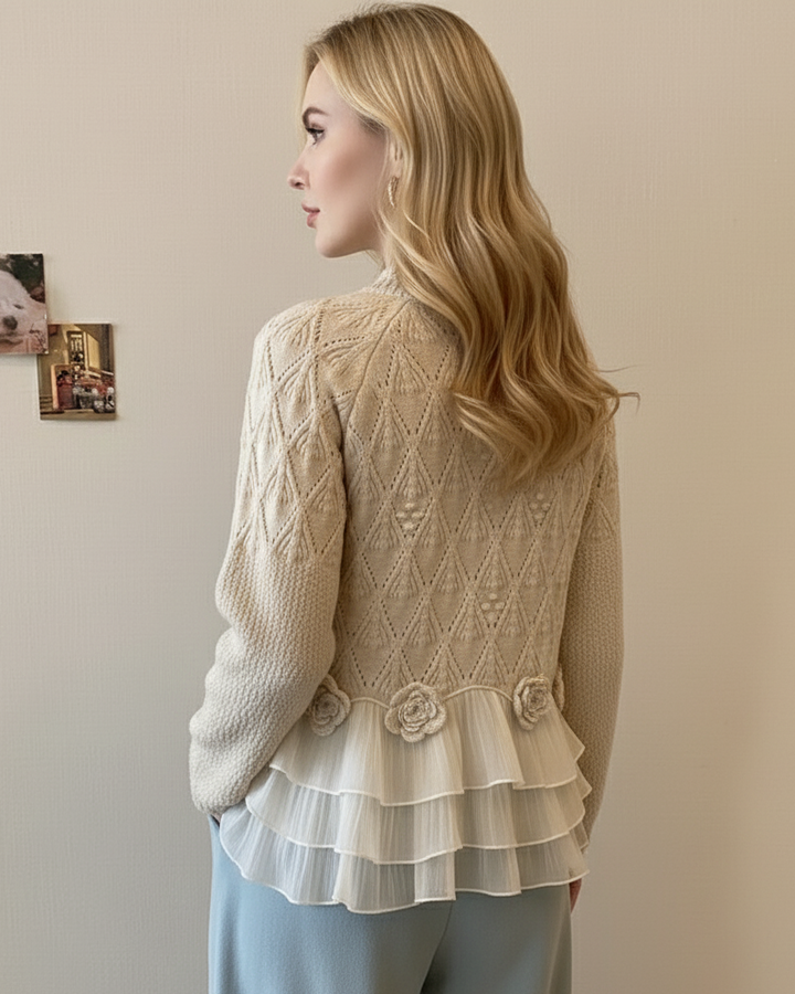 Mariel™ - Boho Short Ruffle Cardigan