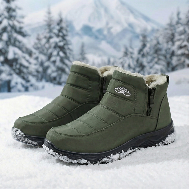 Pery™ - Fleece Comfort Boots Low