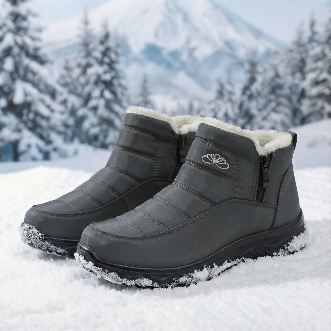 Pery™ - Fleece Comfort Boots Low