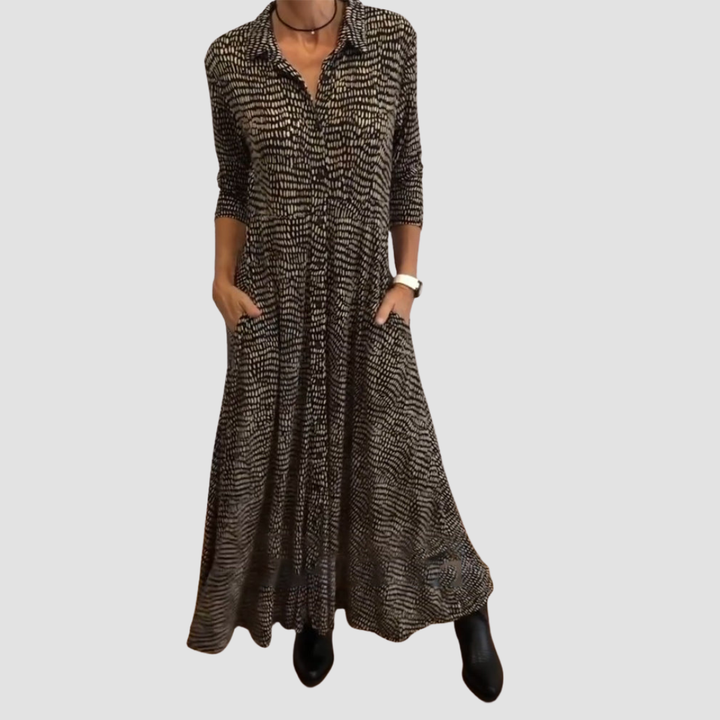 Ferry™ – Flowing Shirt Maxi Dress