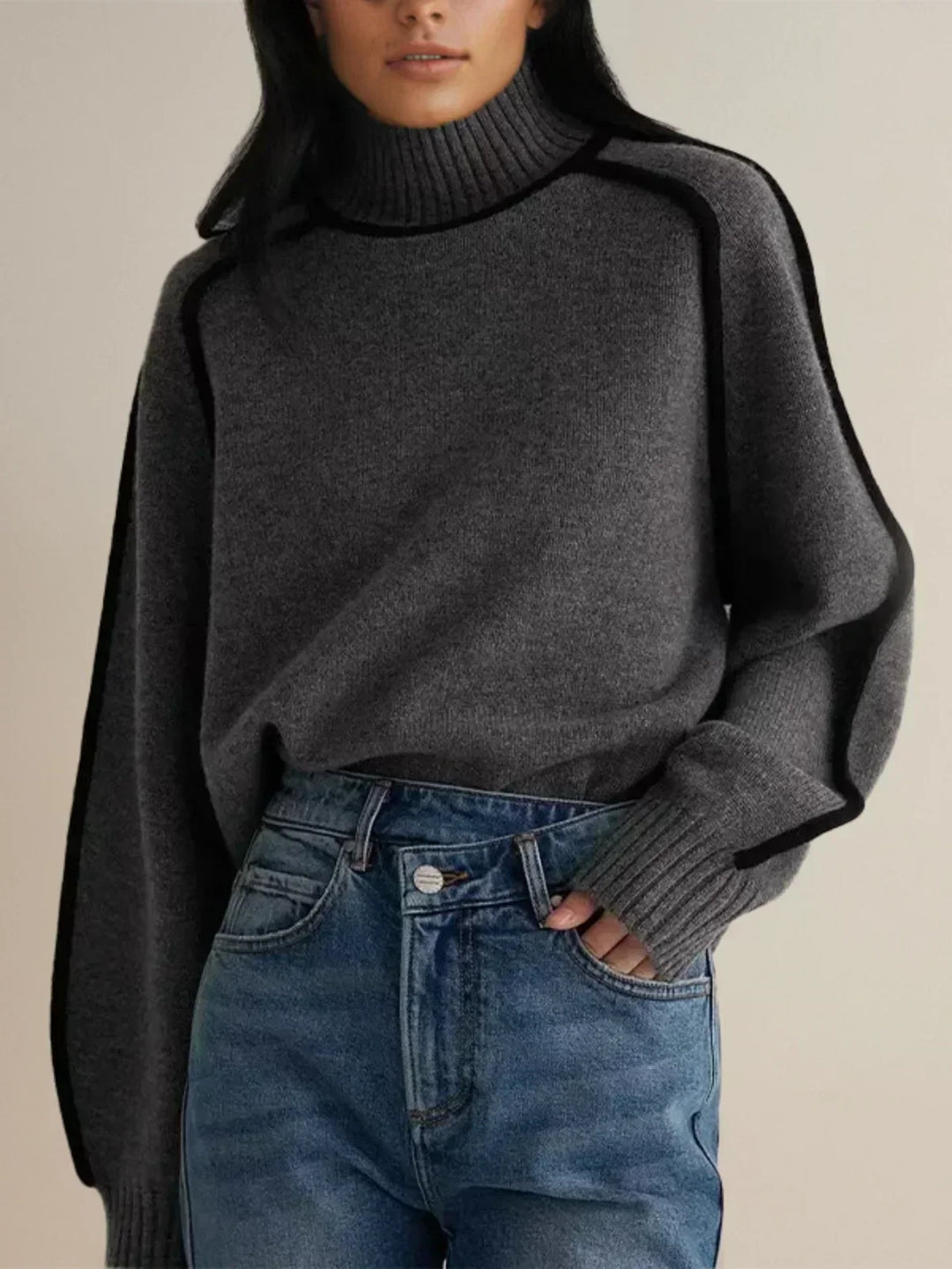 Donna™ - Elegant Turtleneck sweater