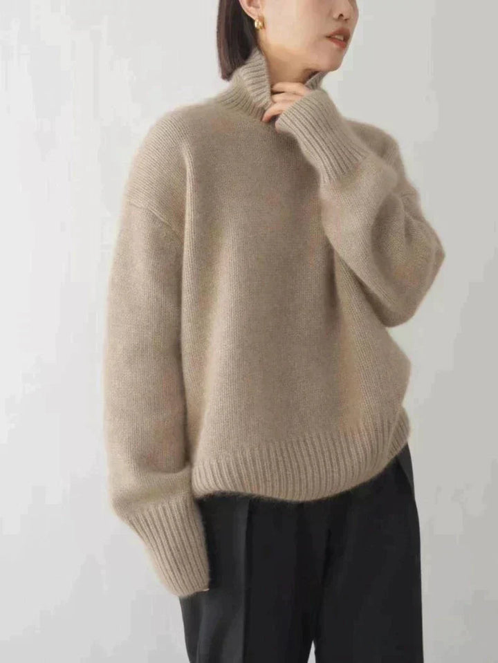 Amaya™ - Luxe Cashmere Turtleneck Sweater