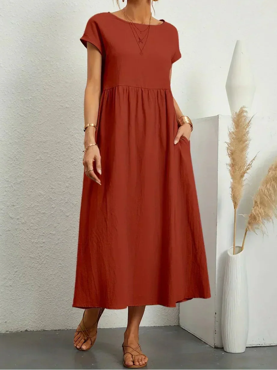 Anney™ – Relaxed & Stylish Midi Dress