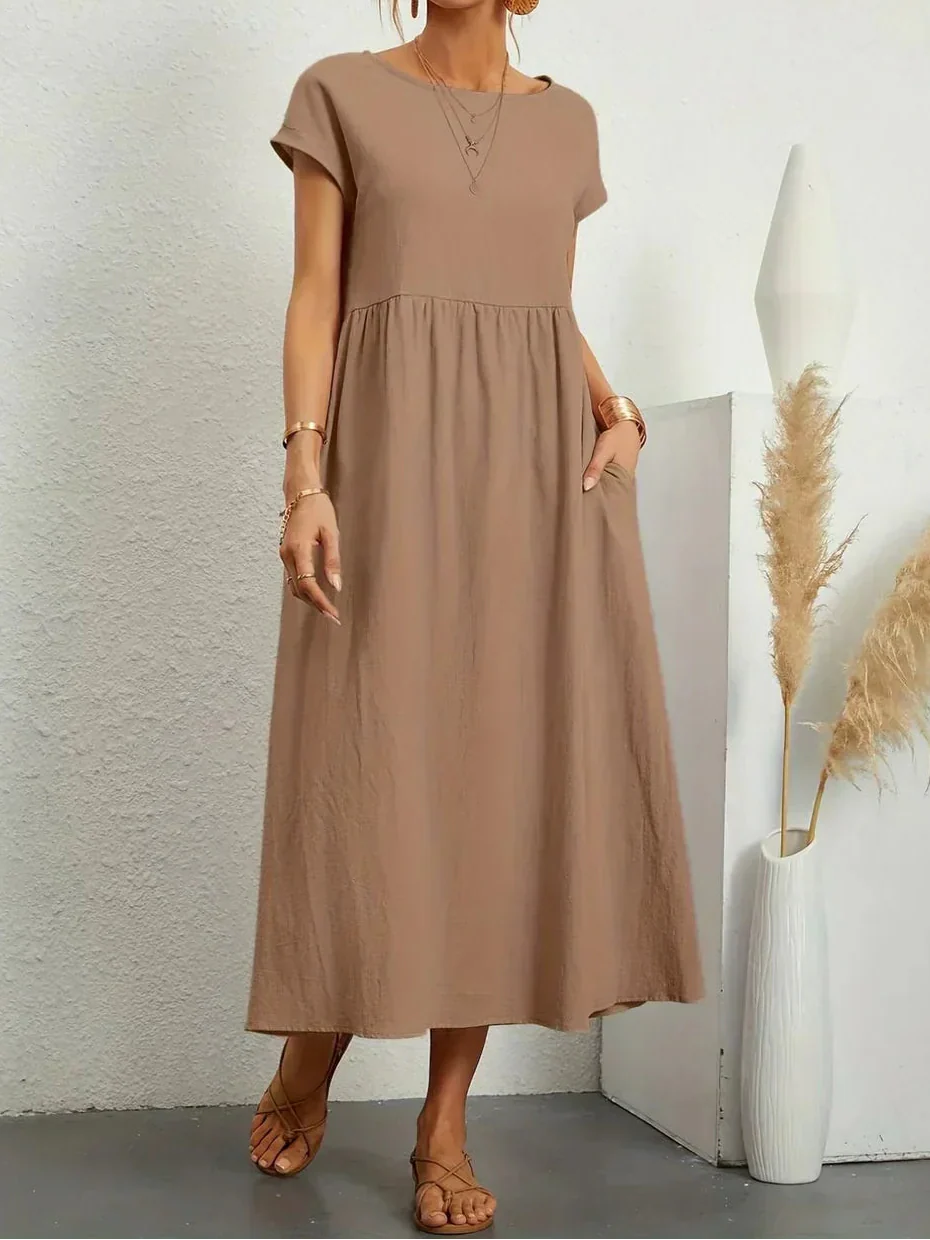 Anney™ – Relaxed & Stylish Midi Dress