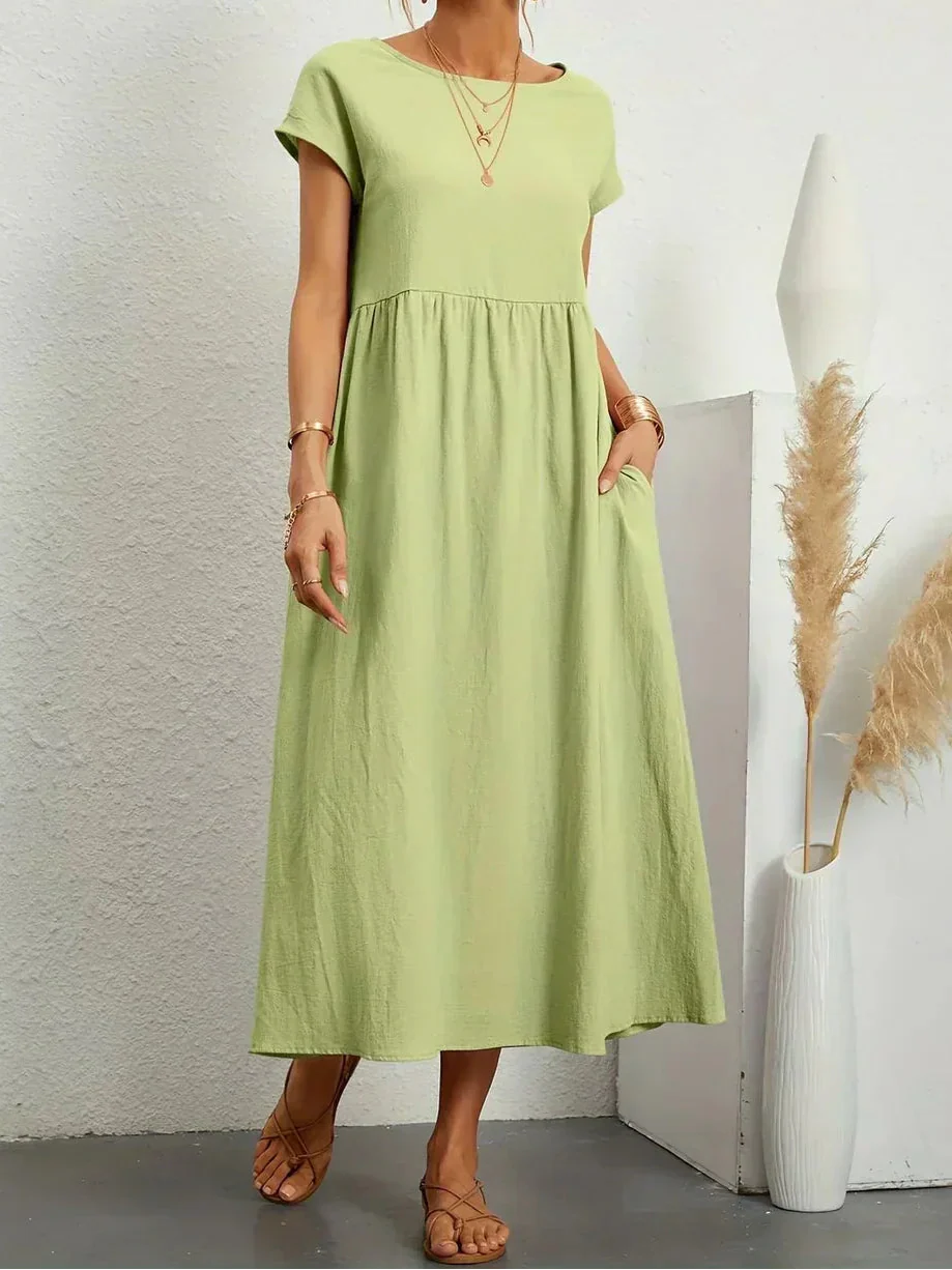 Anney™ – Relaxed & Stylish Midi Dress