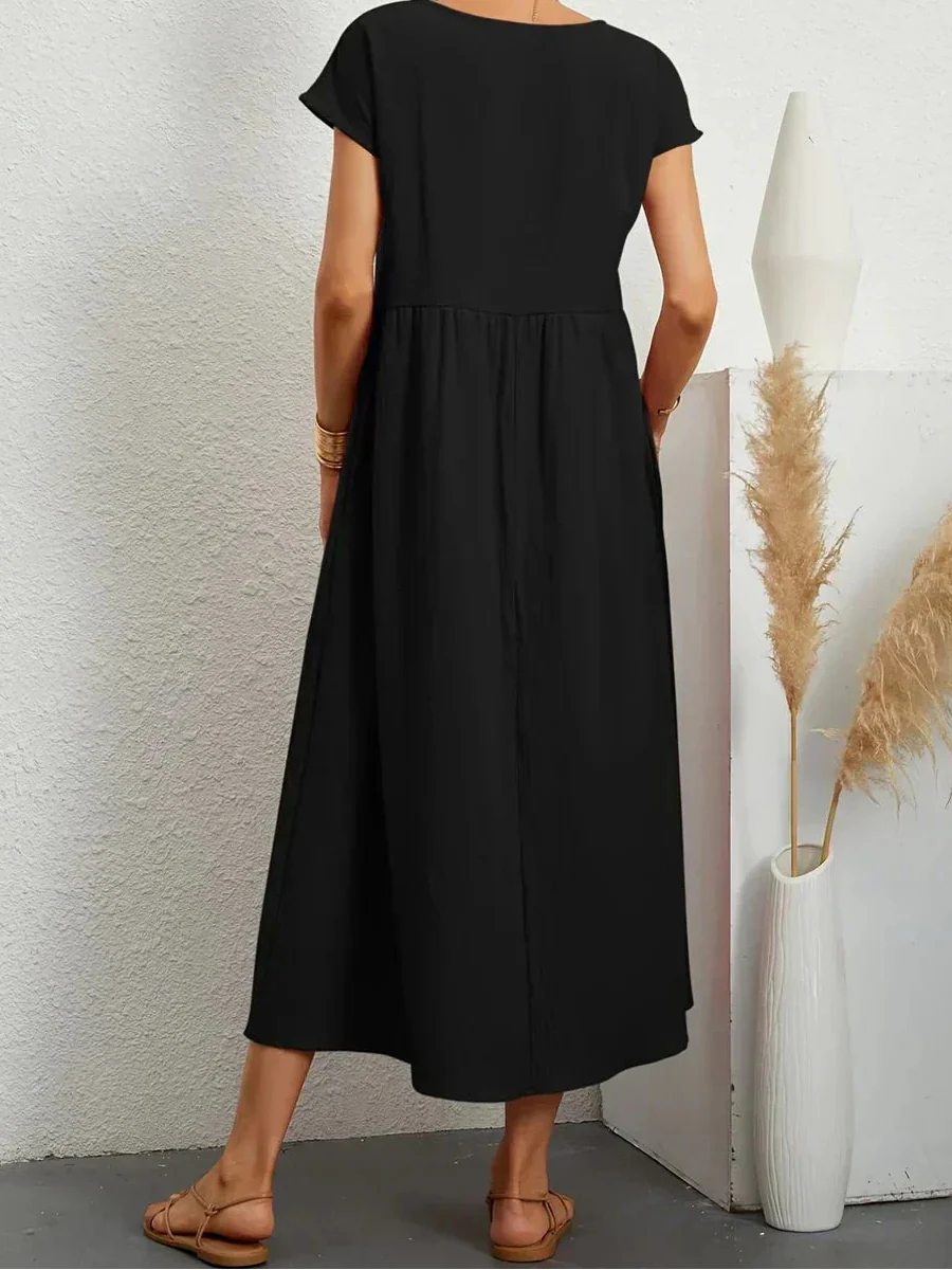 Anney™ – Relaxed & Stylish Midi Dress