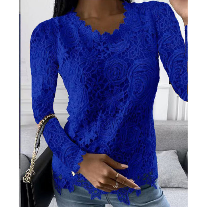Lae™ - Elegant Long Sleeve Lace Top