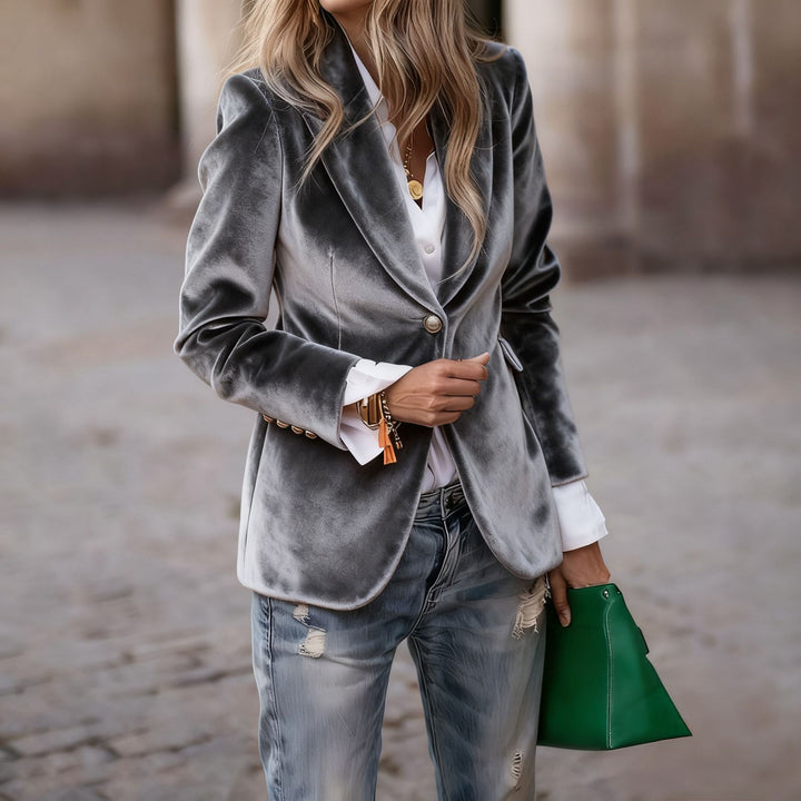 Cassandra™ - Elegant & Classic Tailored Blazer