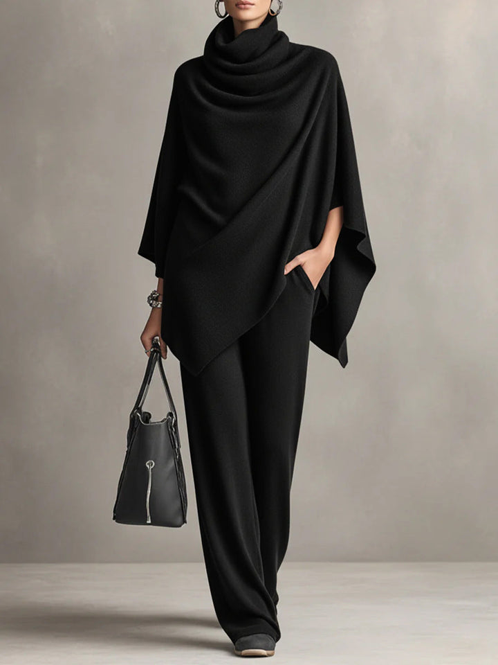 Riza™ - Elegant Drape Two-Piece Set