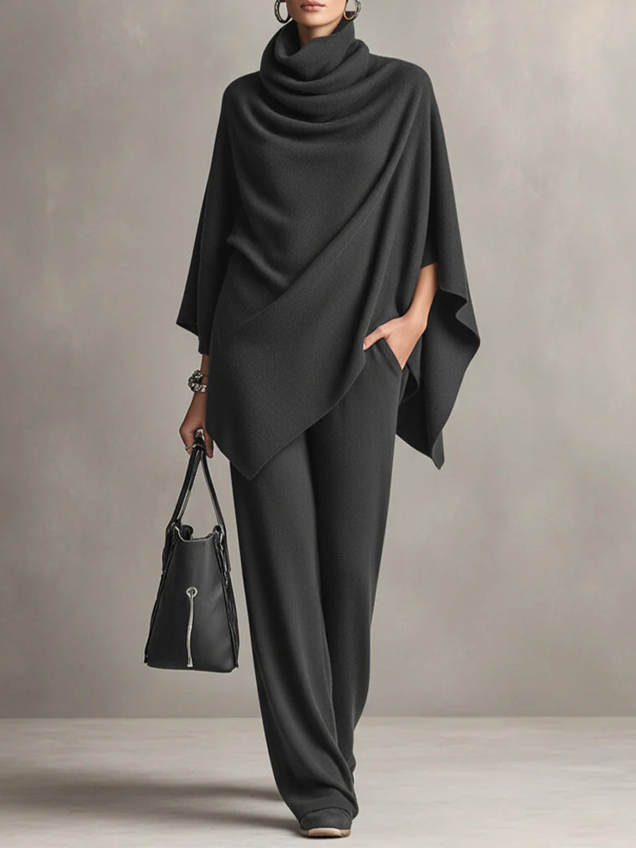 Riza™ - Elegant Drape Two-Piece Set