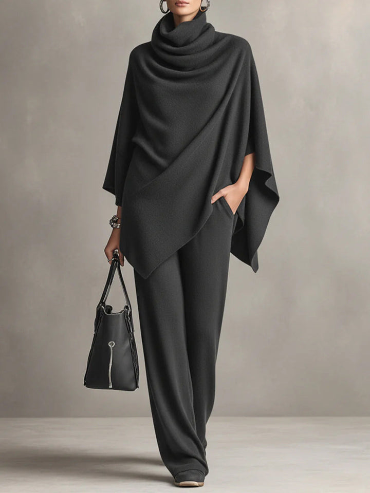 Riza™ - Elegant Drape Two-Piece Set