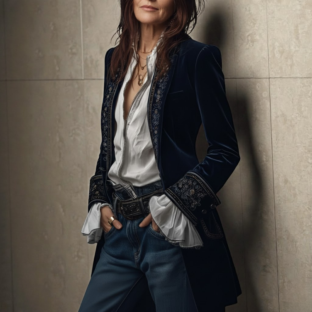 Carita™ - Elegante Vintage-Jacke