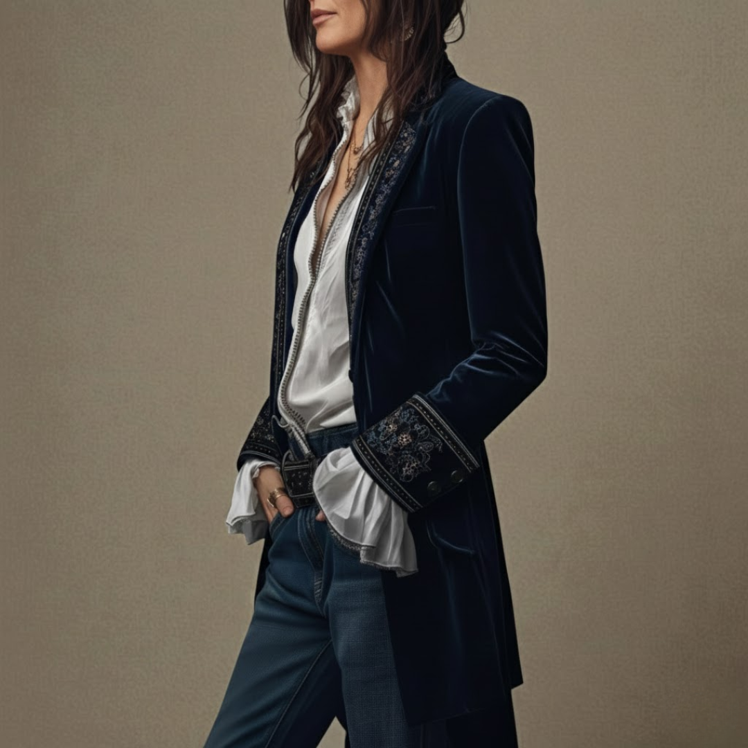 Carita™ - Elegante Vintage-Jacke