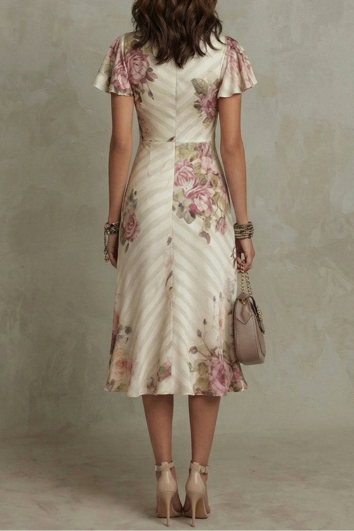 Resie™ - Vintage Romantic Midi Dress