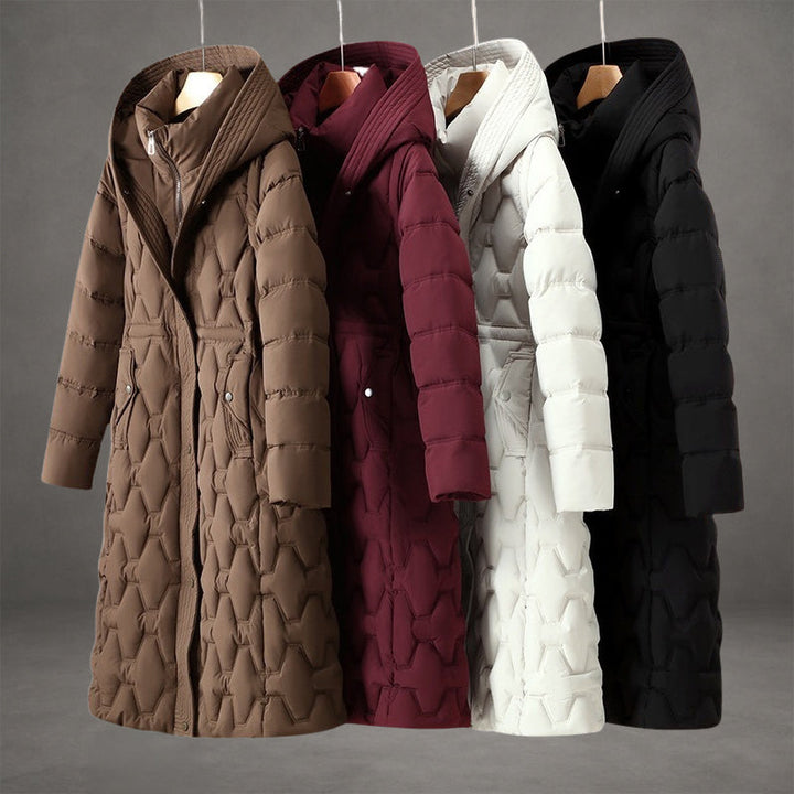 Gracia™ - Long Down Coat with Hood