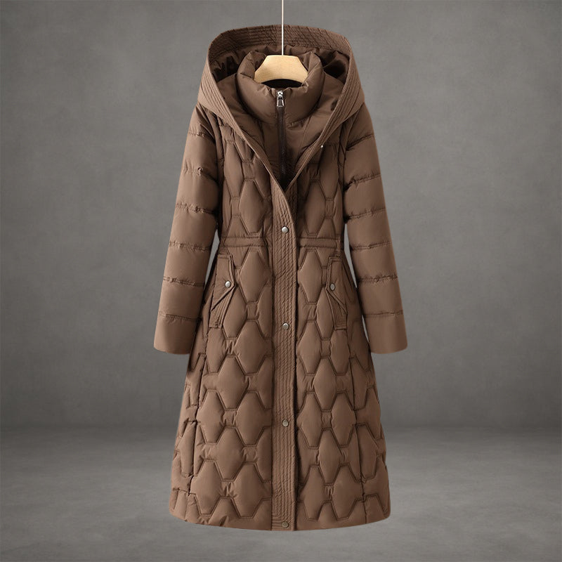 Gracia™ - Long Down Coat with Hood