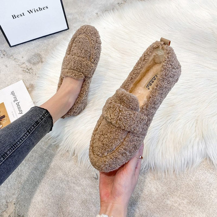 Remy™ - Ultra Comfortable Teddy Loafers