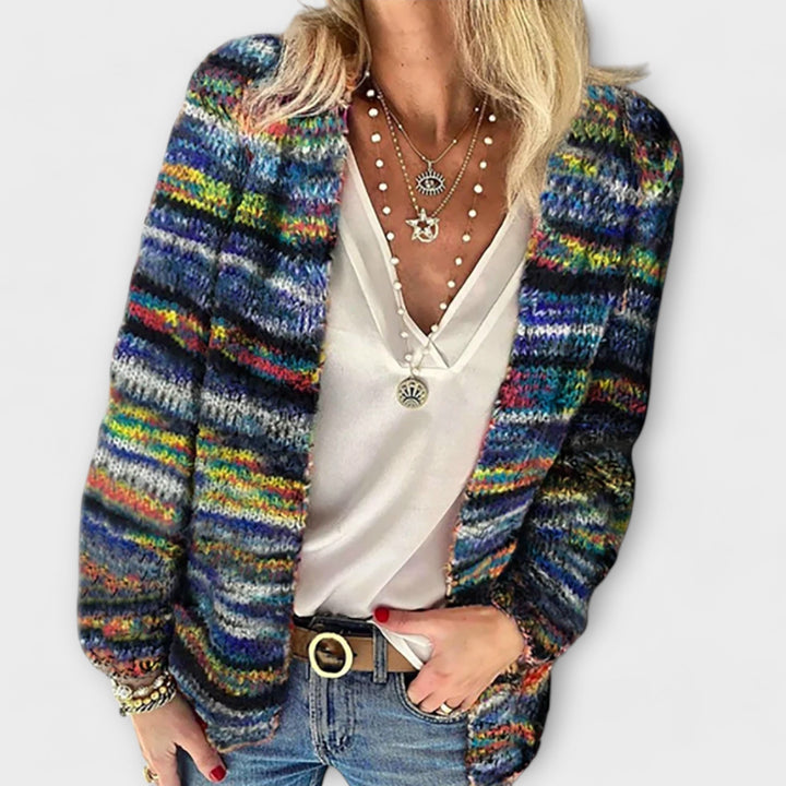 Tina™ – Cozy Multicolor Cardigan