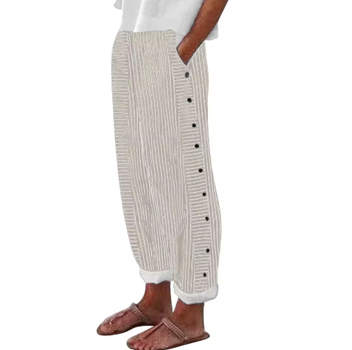 Reba™ - Comfortable Striped Casual Trousers