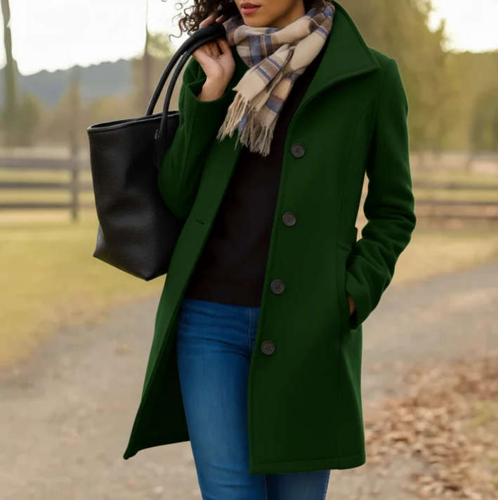 Romania™ -  Single-Breasted Coat