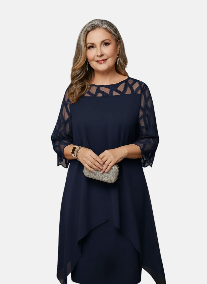 Yolanda™ - Flattering and Comfortable Belly-friendly Dress