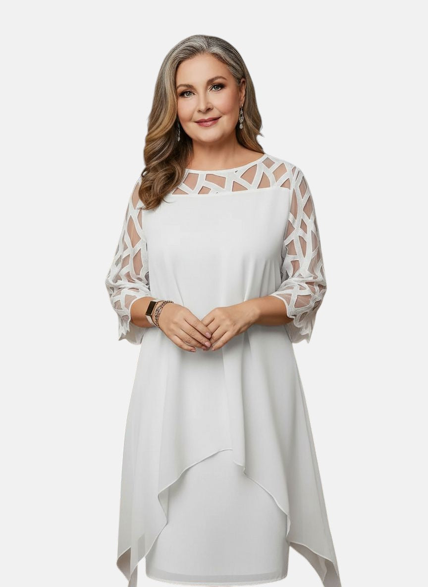 Yolanda™ - Flattering and Comfortable Belly-friendly Dress