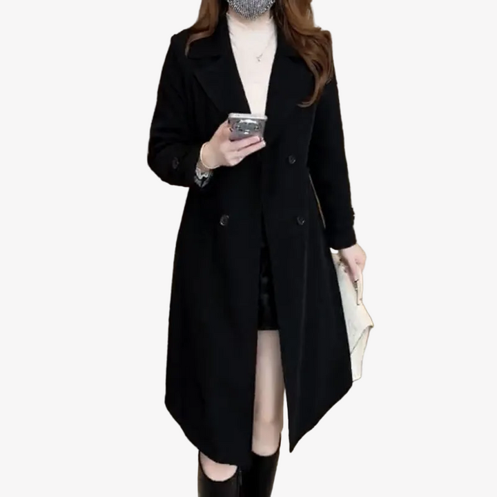 Rina™ - Elegant Trench Coat