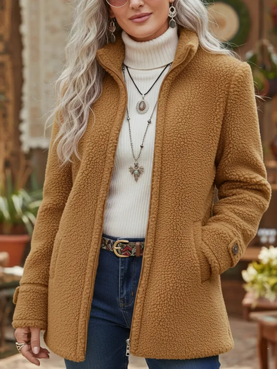 Chiva™ - Full-Zip Stand Collar Jacket