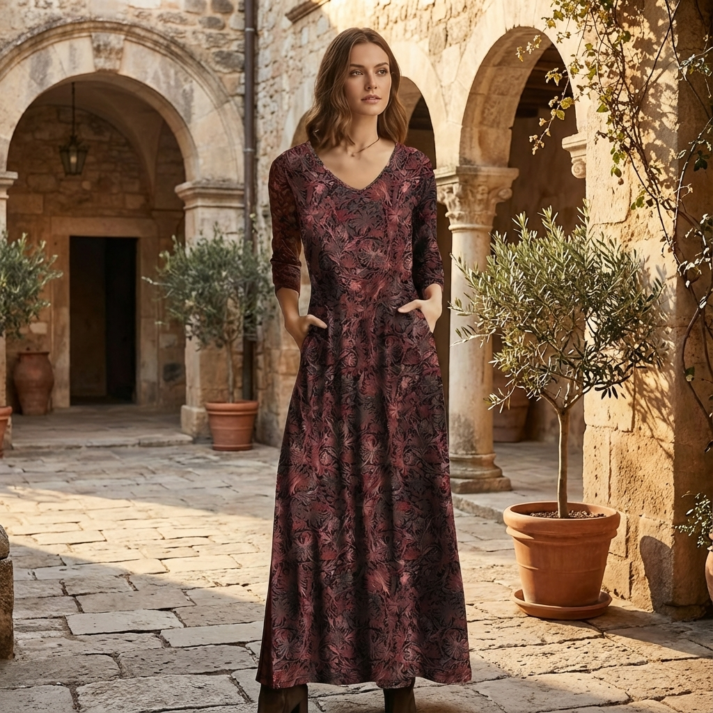 Noime™ - Floral Maxi Dress