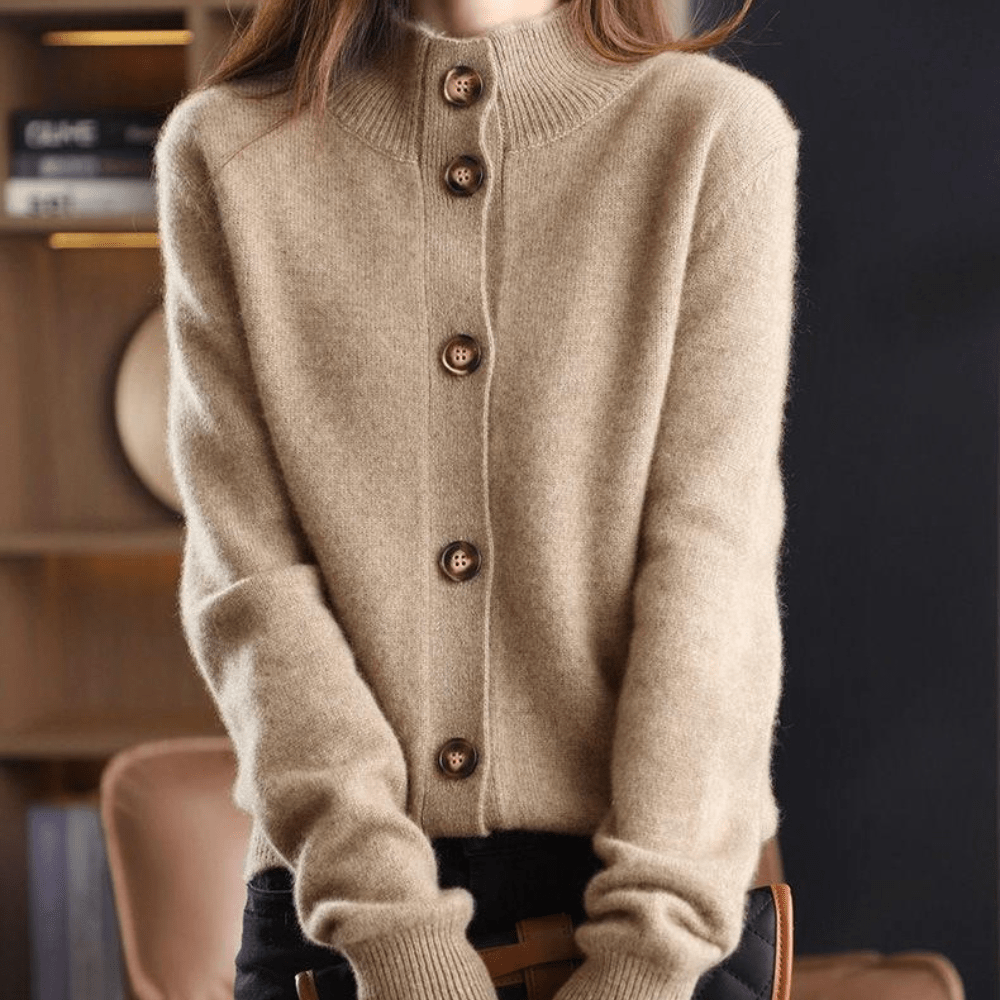 Eypril™ - Luxurious Cashmere Knitted Cardigan