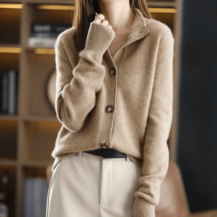 Eypril™ - Luxurious Cashmere Knitted Cardigan