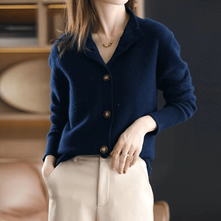 Eypril™ - Luxurious Cashmere Knitted Cardigan