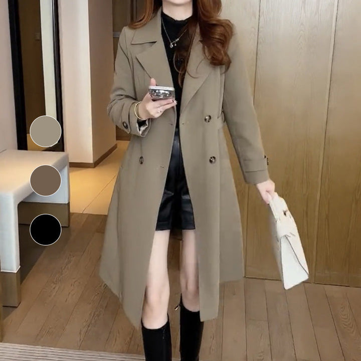 Rina™ - Elegant Trench Coat